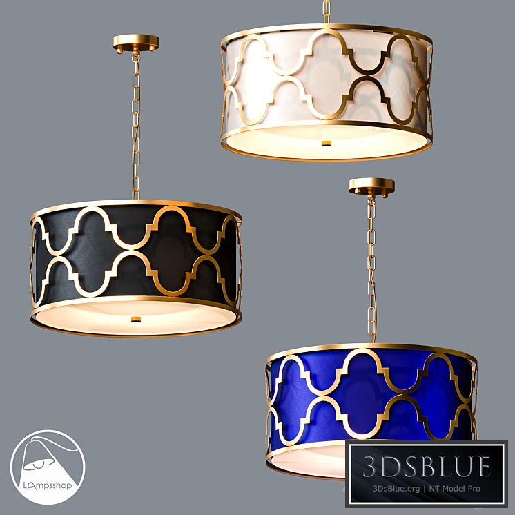 L1164 Chandelier Copper