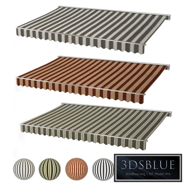 Awning set kitbash vol.04