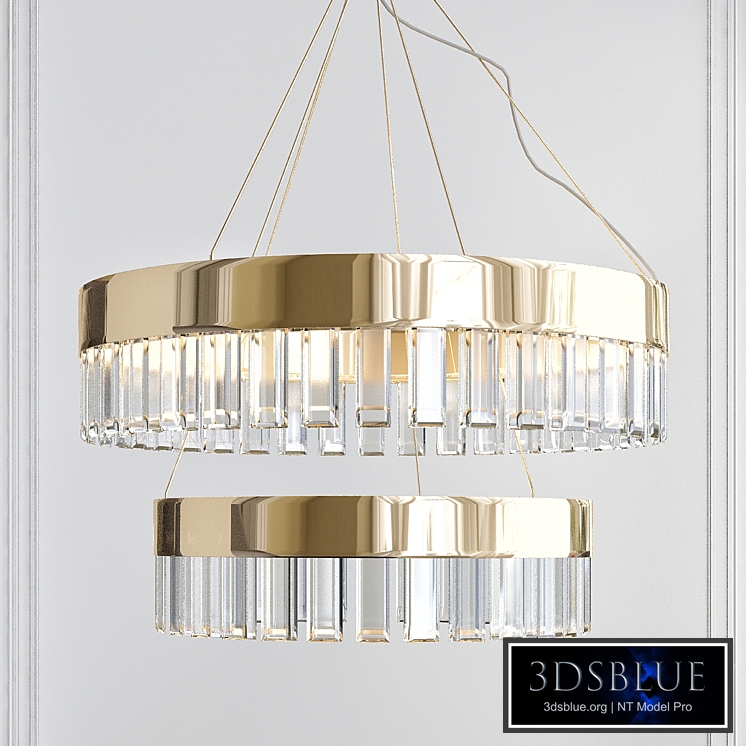 Twelve Arm Brass Chandelier
