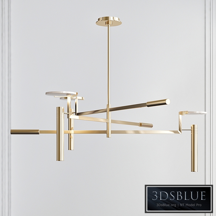 Melange Large Floating Disc Chandelier23