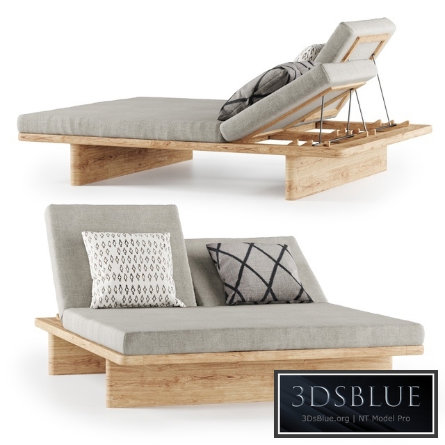 Kettal Mesh Tumbona doble