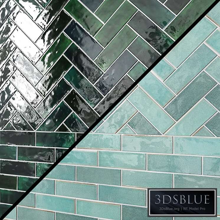 2 "X6" HERRINGBONE PATTERN