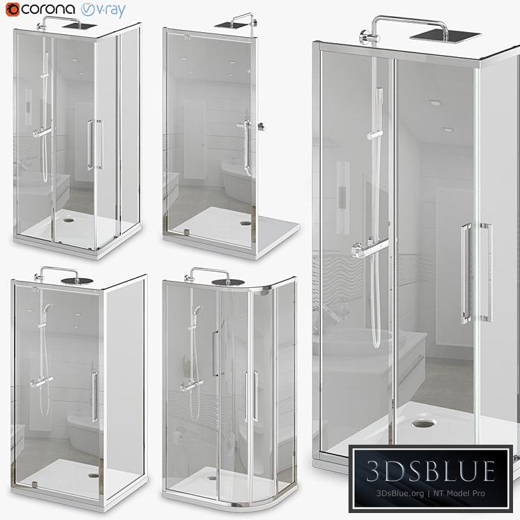 Shower cabins and doors Ideal | Kubo