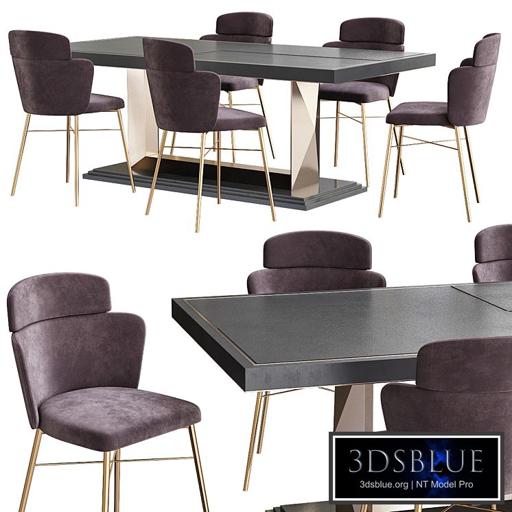 III BRONZE DINING TABLE BY KAMINI EZRALOW