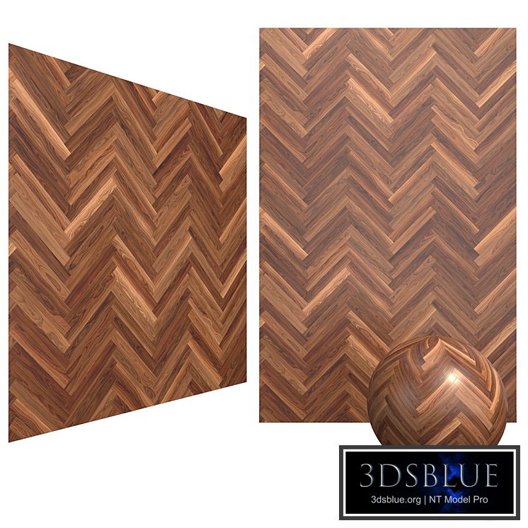 Walnut Wood Parquet 6K High Resolution Tileable Textures Corona & Vray