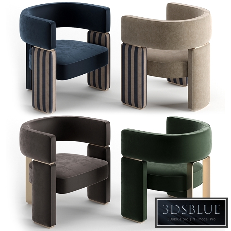 Fendi Casa Margaret Small Armchair