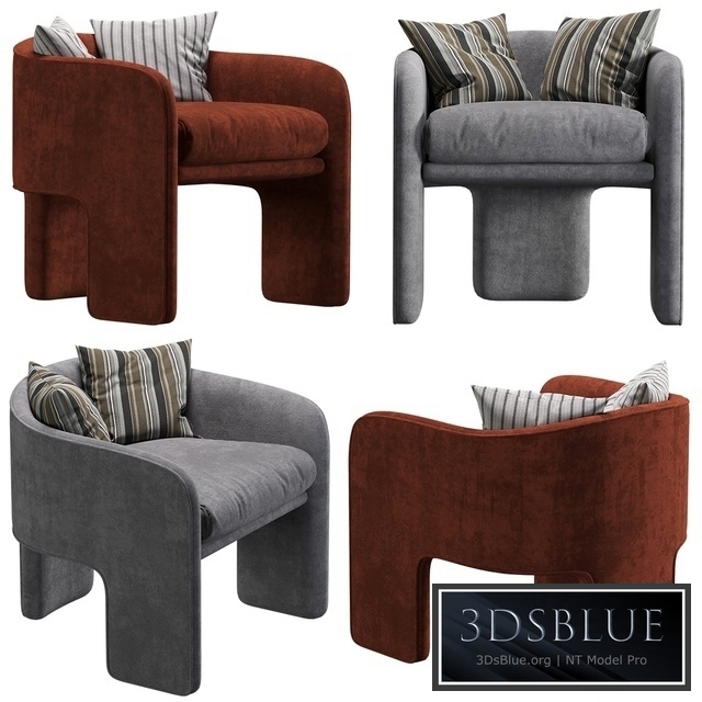 Milo baughman armchair