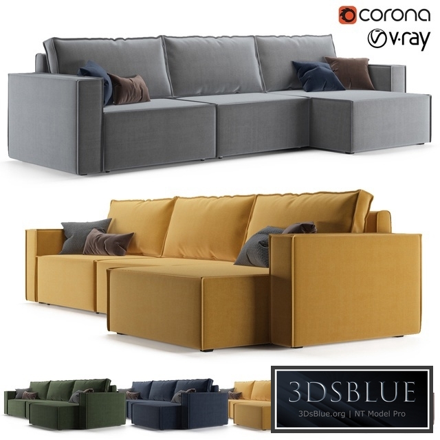 Corner sofa Loft divan.ru