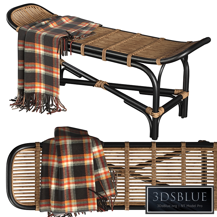 Bloomingville loue sofa rattan