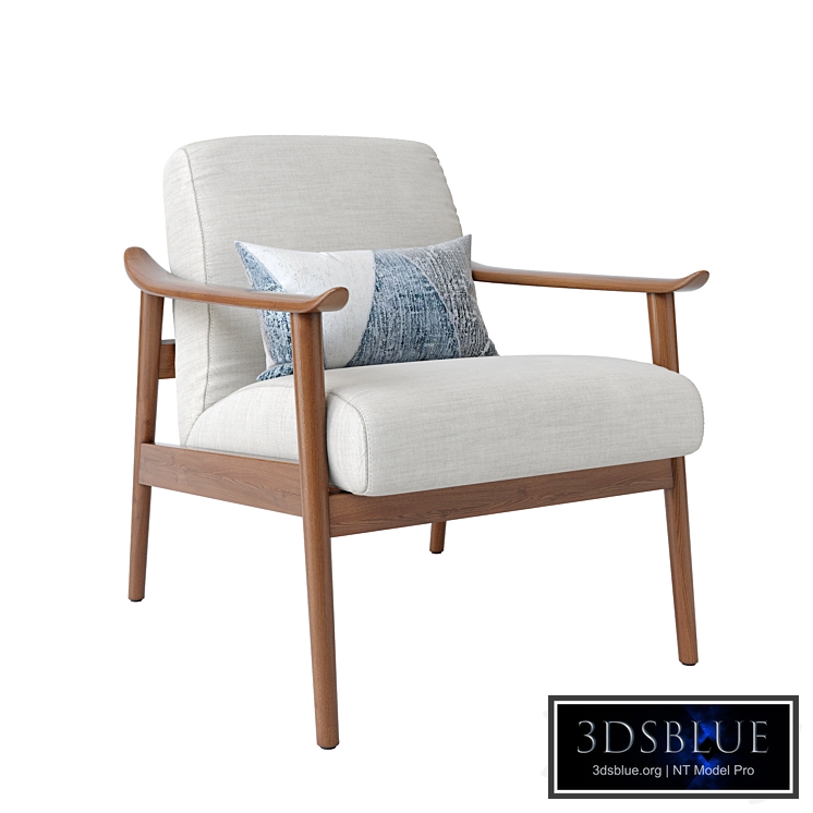 Mid-Century Show Wood Chair