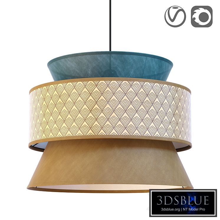 Lampshade with 3 lampshades, Dolkie