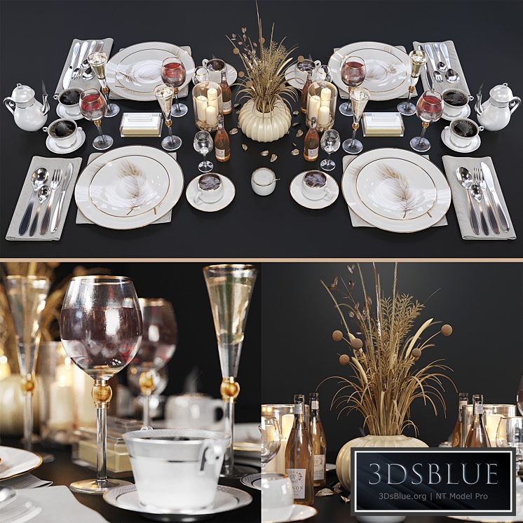 Luxury table setting