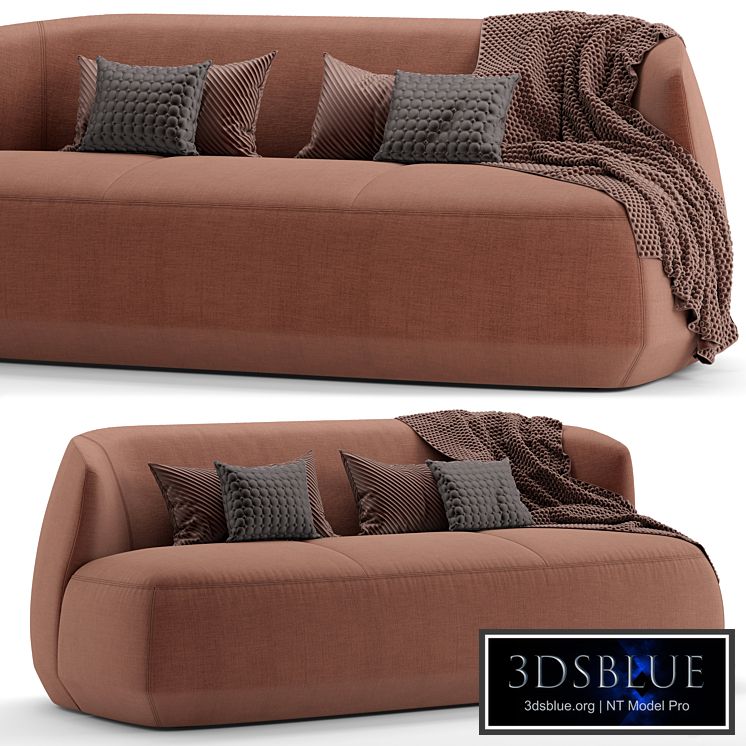 Kristalia BRIONI UP | 3 seater sofa