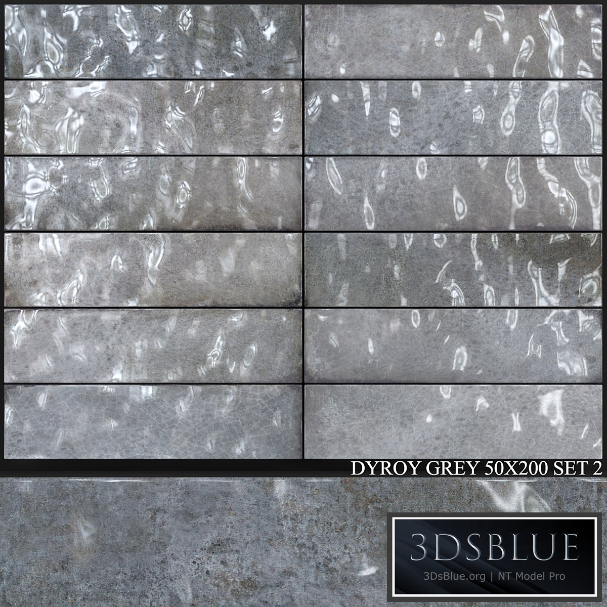 Peronda Dyroy Grey 50x200 Set 2