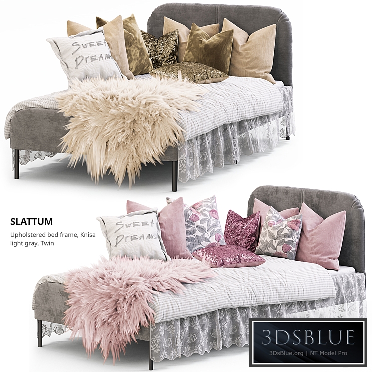 Bed SLATTUM ikea / bed SLATTUM Ikea