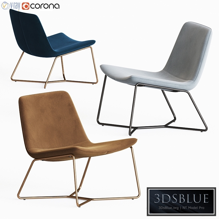 Westelm Slope Lounge Chair