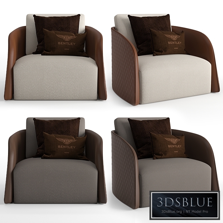 Bentley home swan armchair