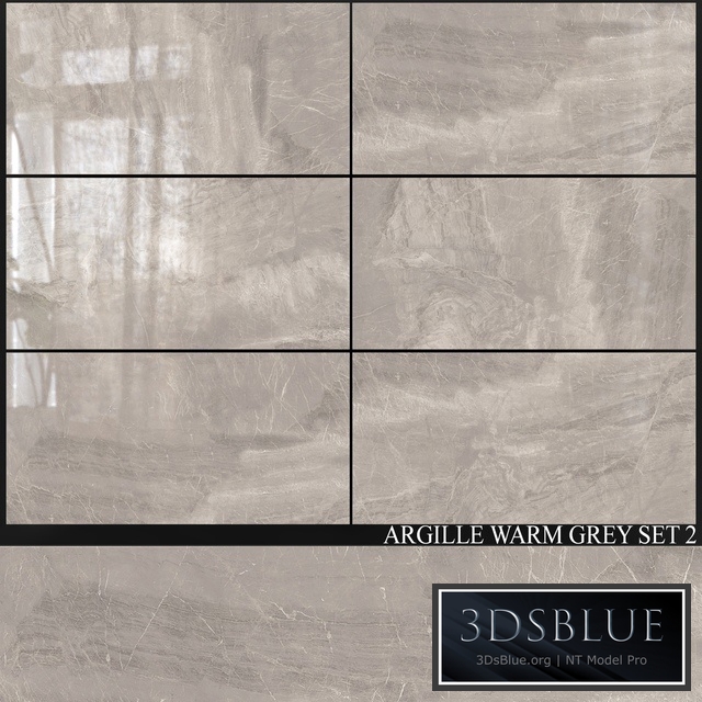 Decovita Argille Warm Grey 600x1200 Set 2