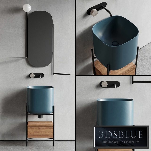 Scarabeo Ceramiche Diva Floor-standing Vanity Unit Set 2