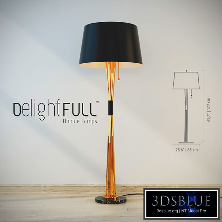 Delightfull Miles Standing Lamp