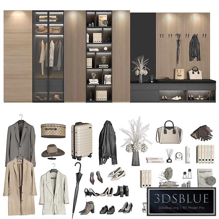 Furniture composition for the hallway 99 part 1