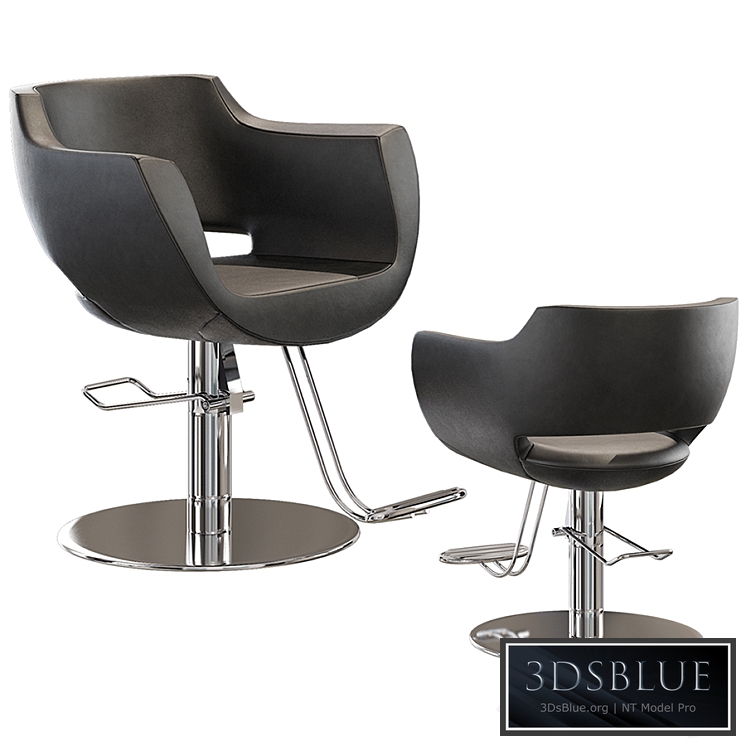 Clust Full Color Roto styling salon chair