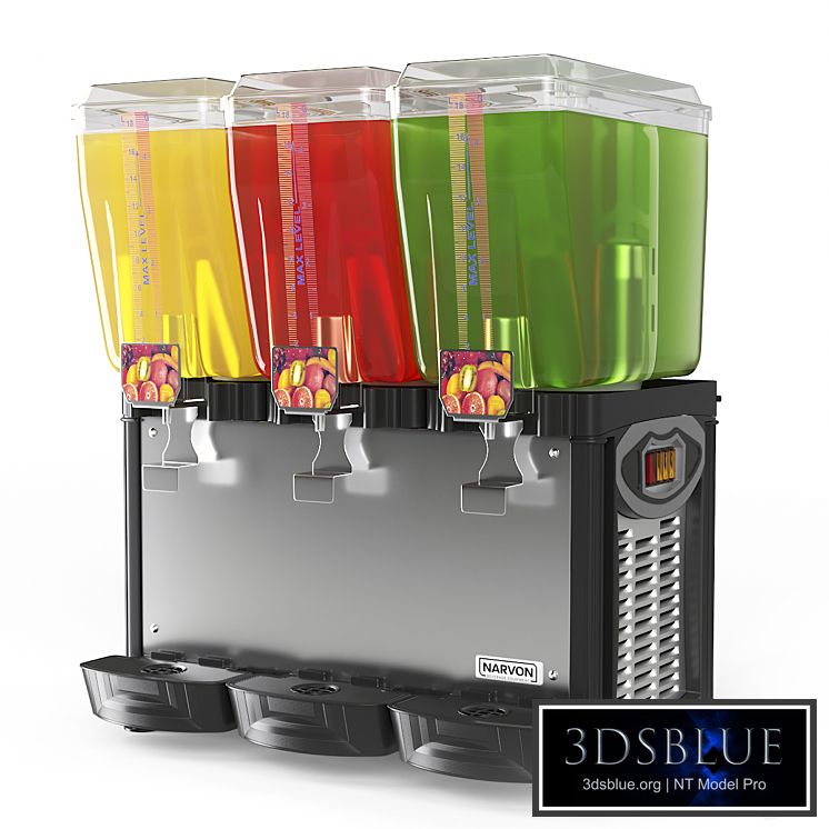 Narvon D5G-3 chilled beverage dispenser