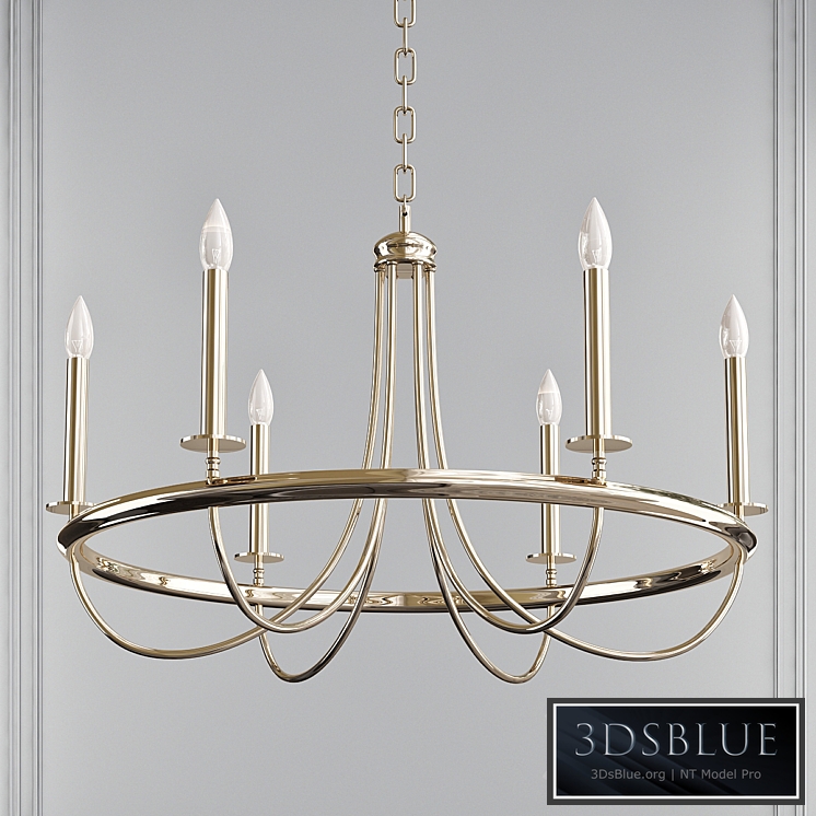 6 - Light Candle Style Classic Traditional Chandelier