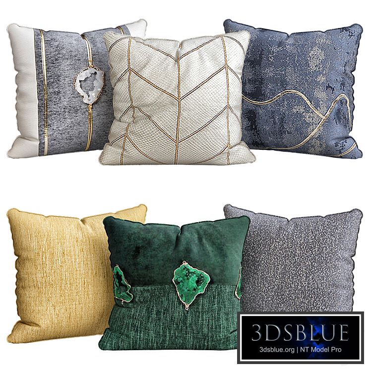 Pillows for sofa 6 pieces No. 146