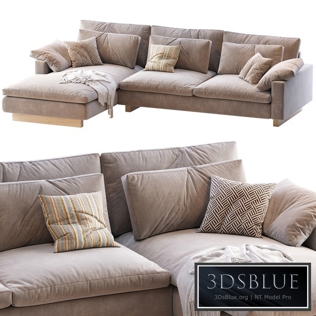 Harmony 2-piece chaise sectional