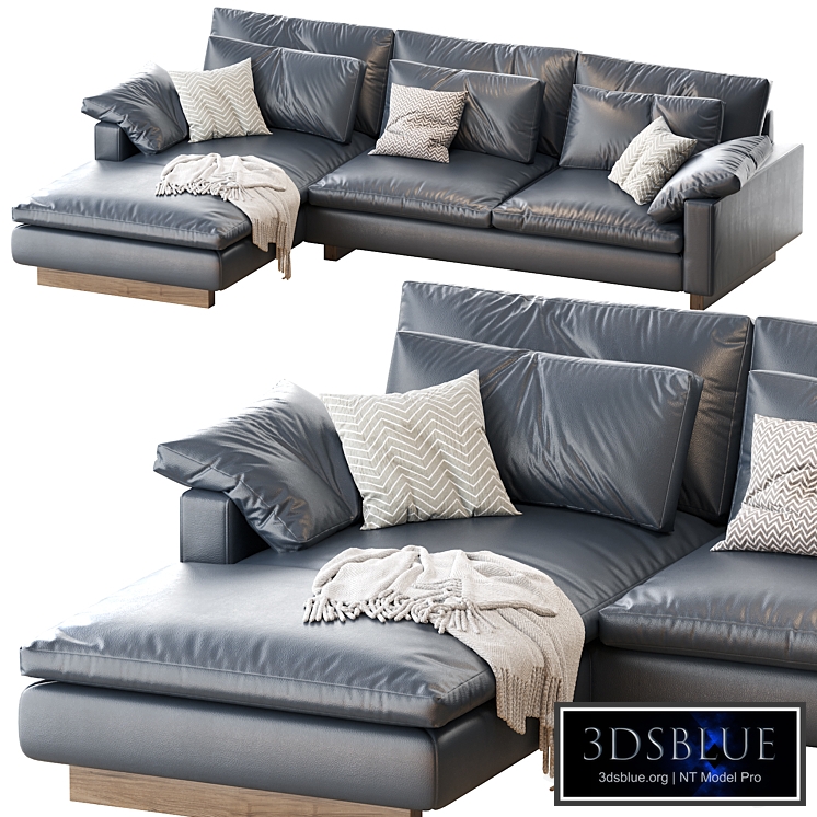 Harmony 2-piece chaise sectional 123
