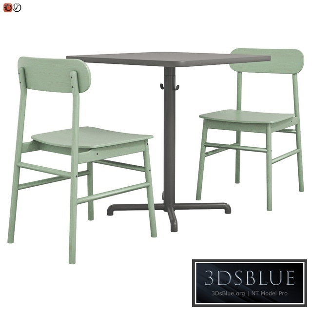 Furniture for cafe table and chair Ikea STENSELE RONNINGE 2