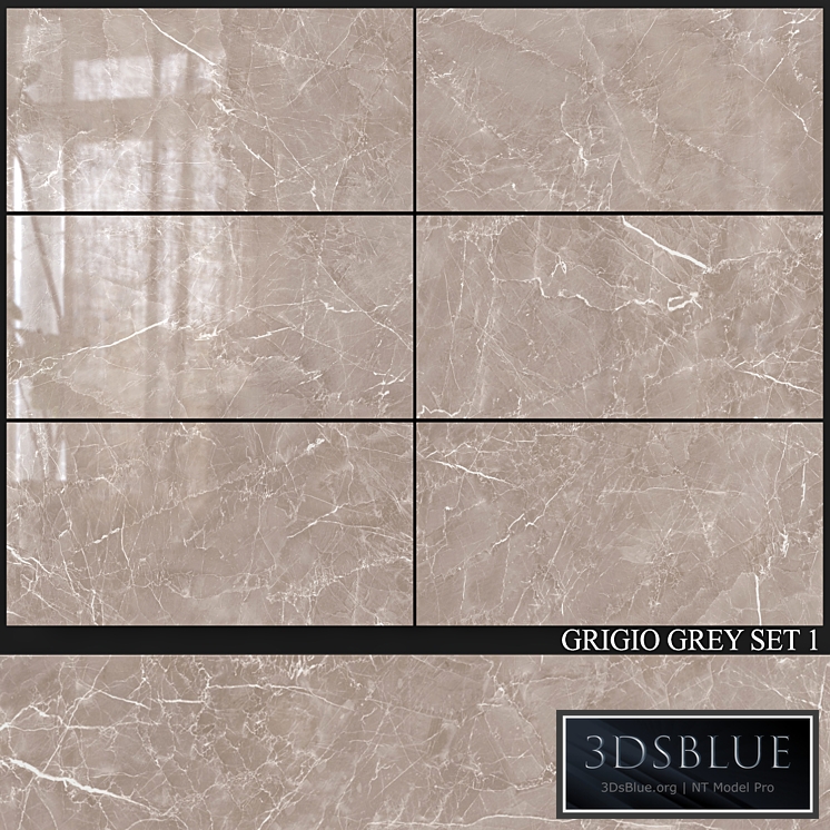 Decovita Grigio Grey 600x1200 Set 1