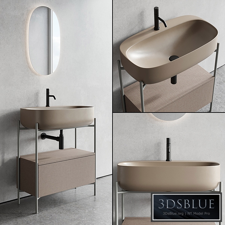 Scarabeo Ceramiche Diva Floor-standing Vanity Unit Set 3