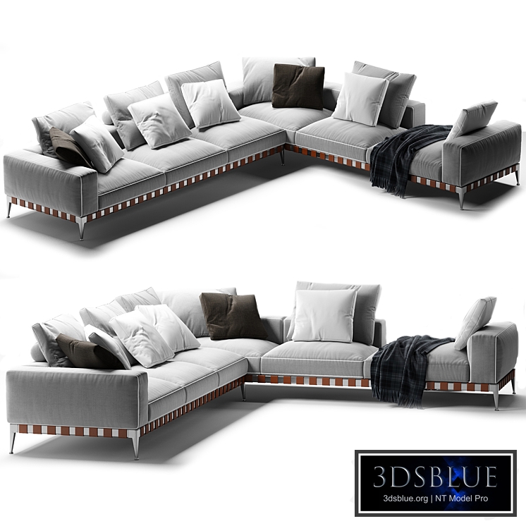 Flexform Gregory corner sofa
