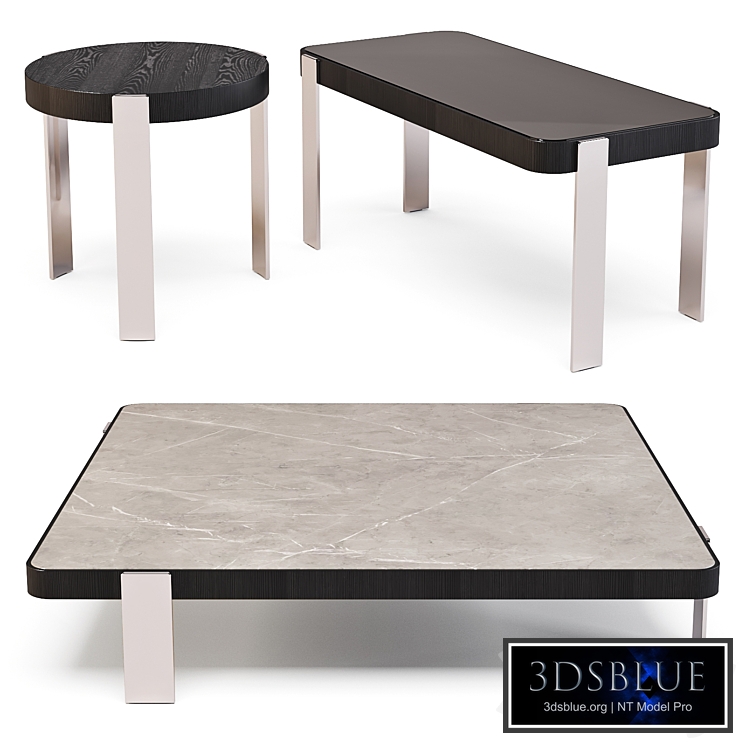 Minotti: Mattia - Coffee Tables Set 02