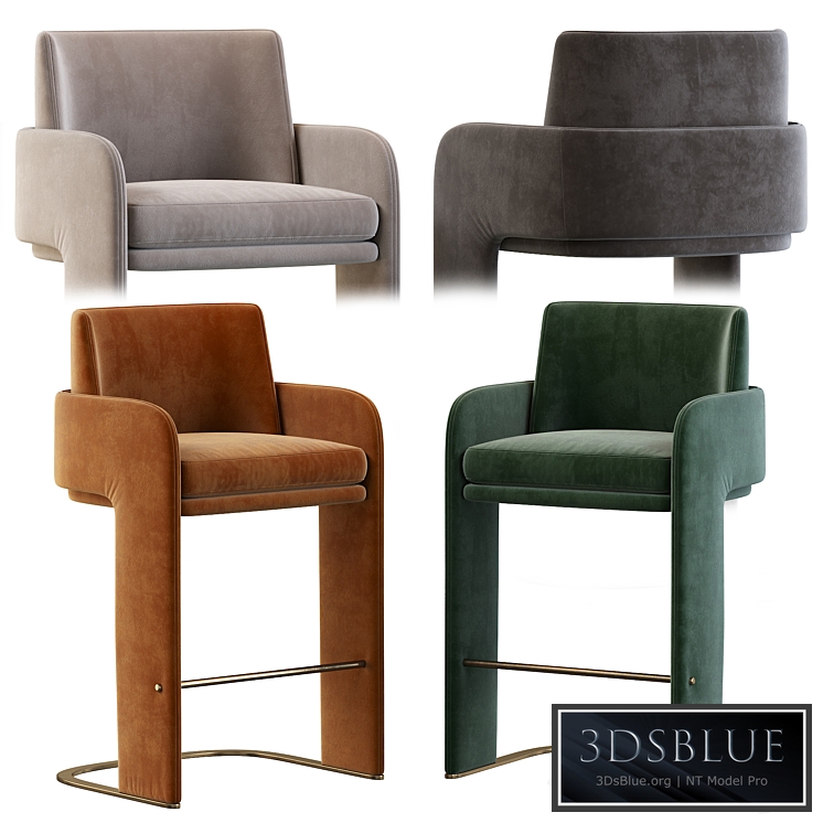 ODISSEIA Barstool By DOOQ