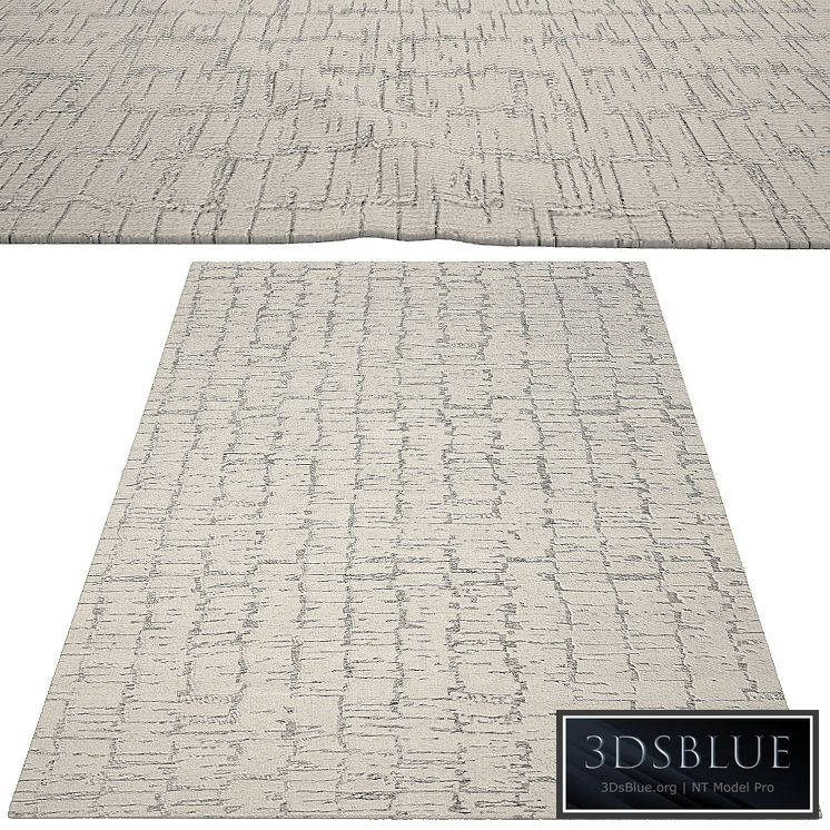 Oscillo Hand-Knotted Rug from Rh