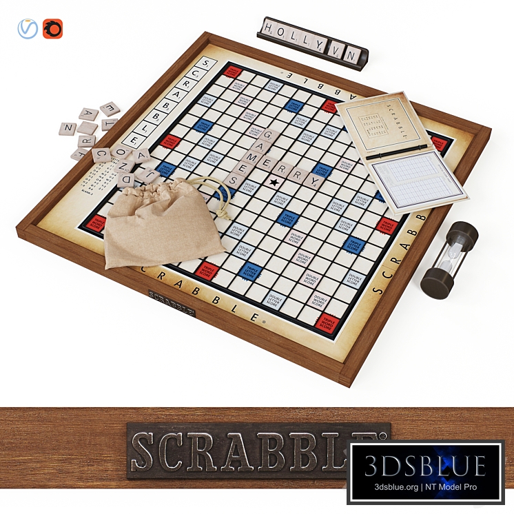 Restoration Hardware - Vintage Deluxe Scrabble