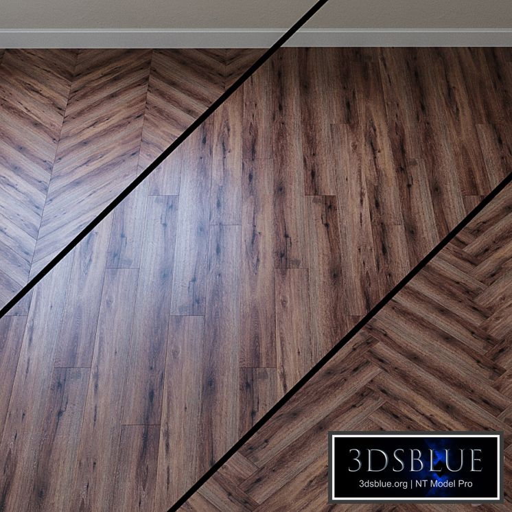 Vinyl laminate AquaFloor RealWood Click AF 6041