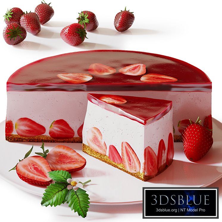 Strawberry cake