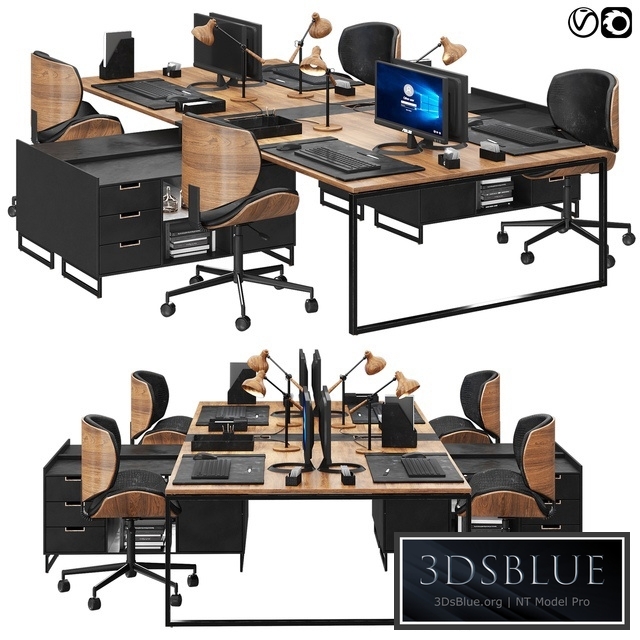 office furniture set 02