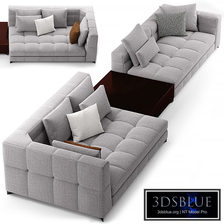 Minotti blazer sofa