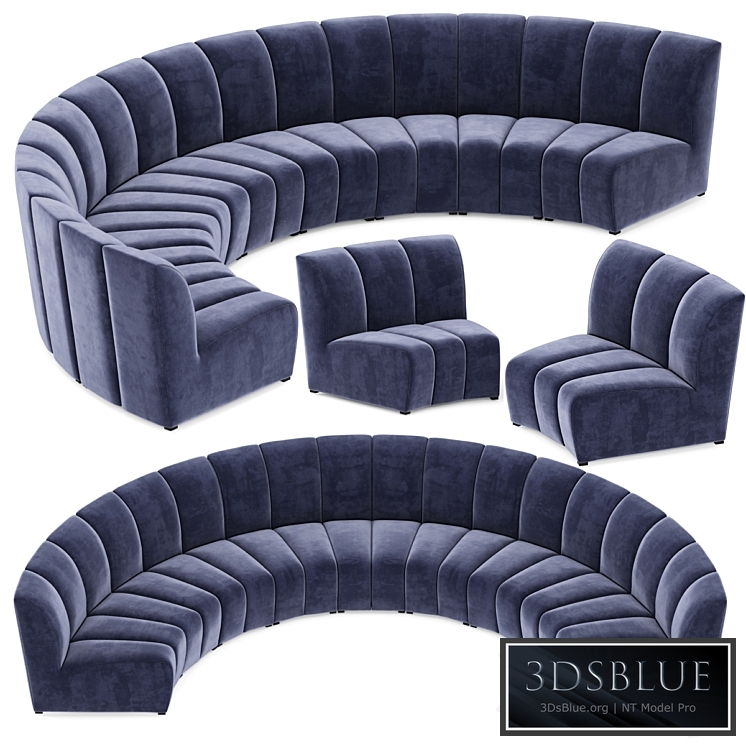 Modular sofa lando eichholtz