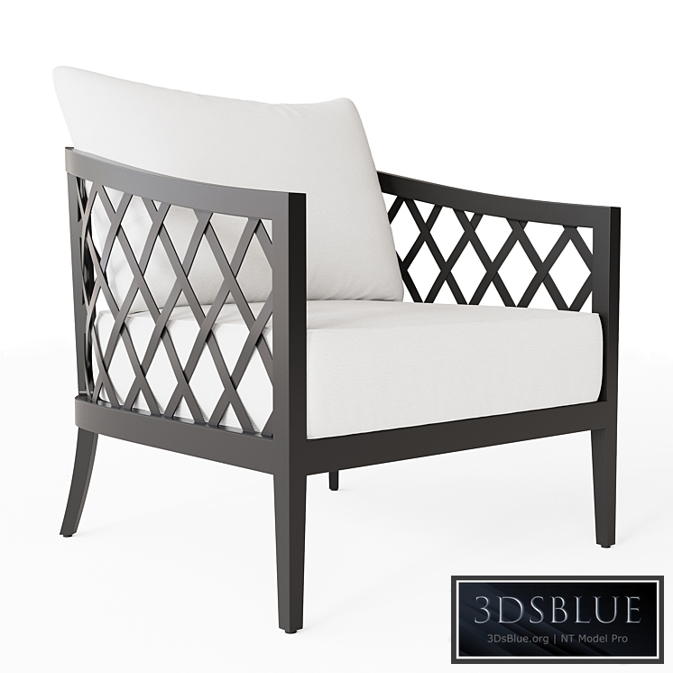 GREYSTONE ALUMINUM LOUNGE CHAIR