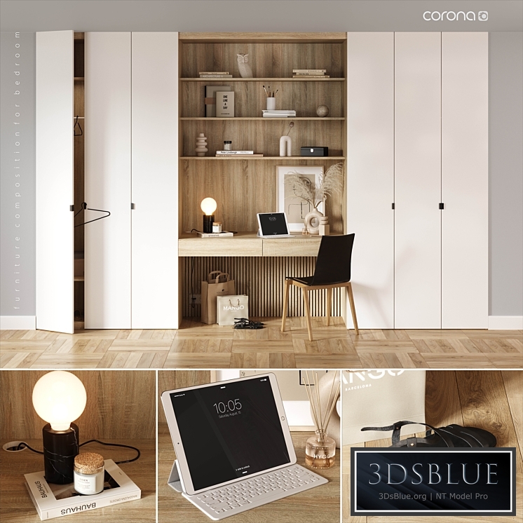 C o m p o s i t i o n f o r t h e b e d r o o m