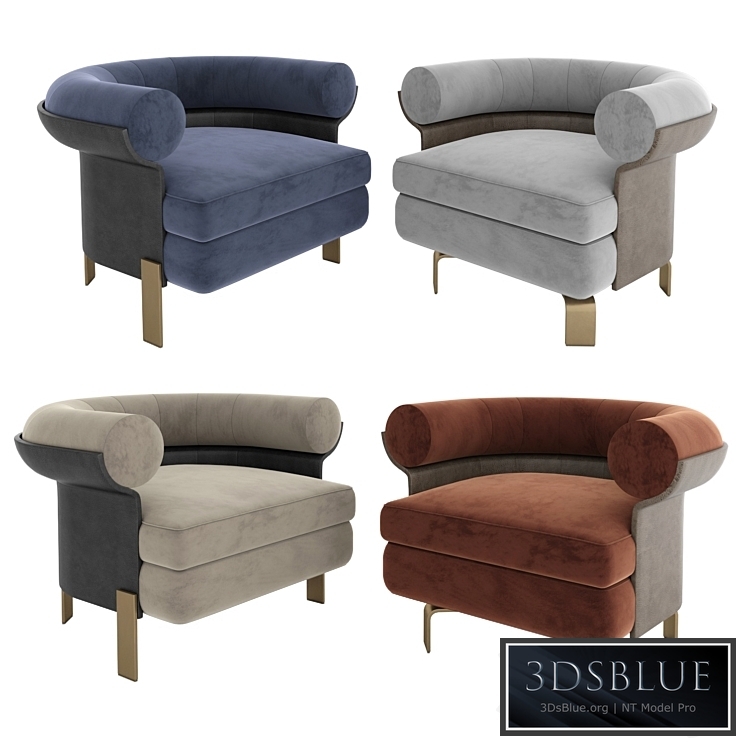 Minotti mattia armchairs