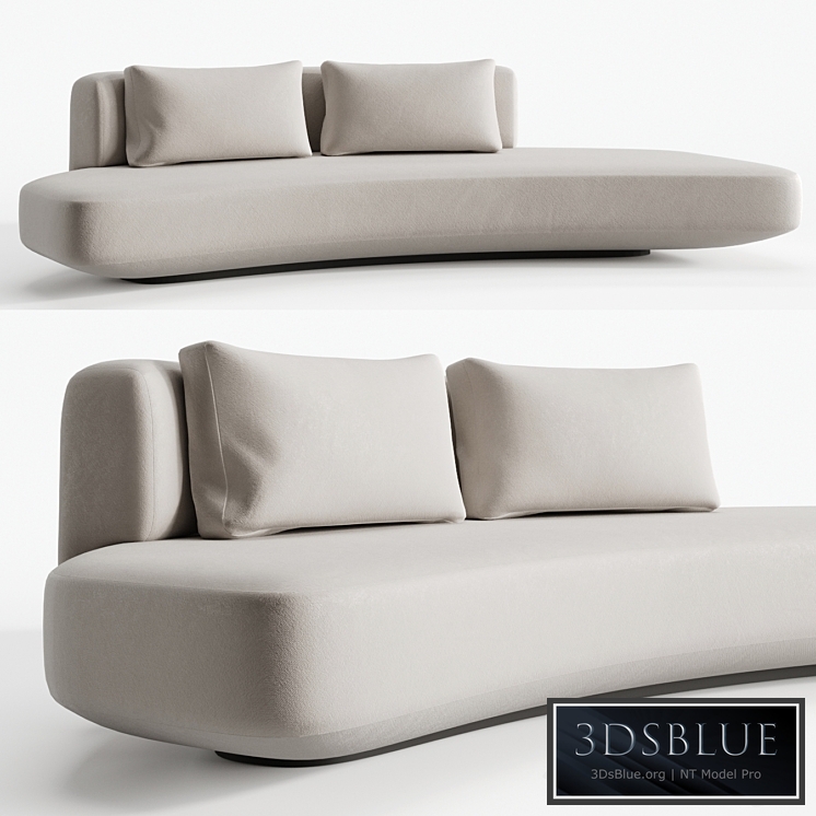 Audrey sofa 270 by Gallotti Radice