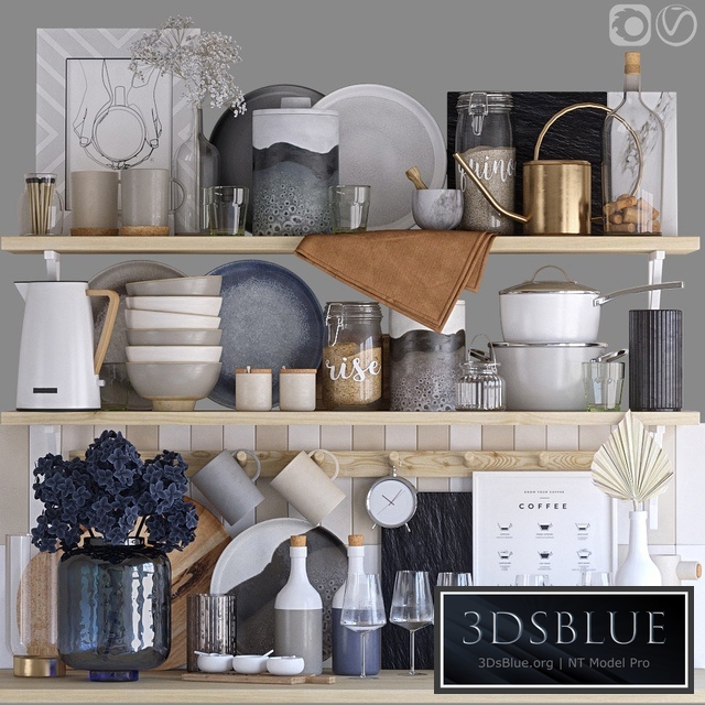 Decorative set for the kitchen 9