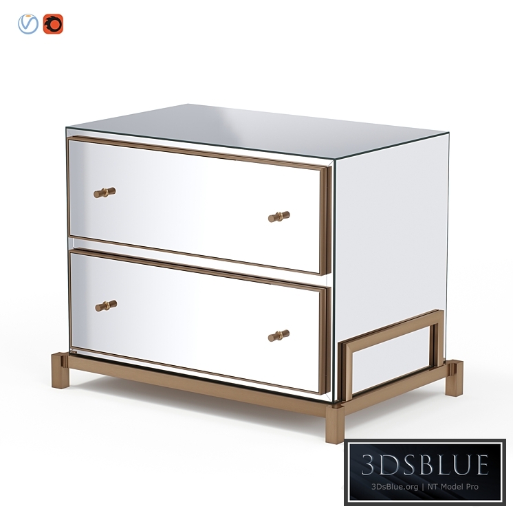 Eichholtz - Bedside Table Clarington 114220